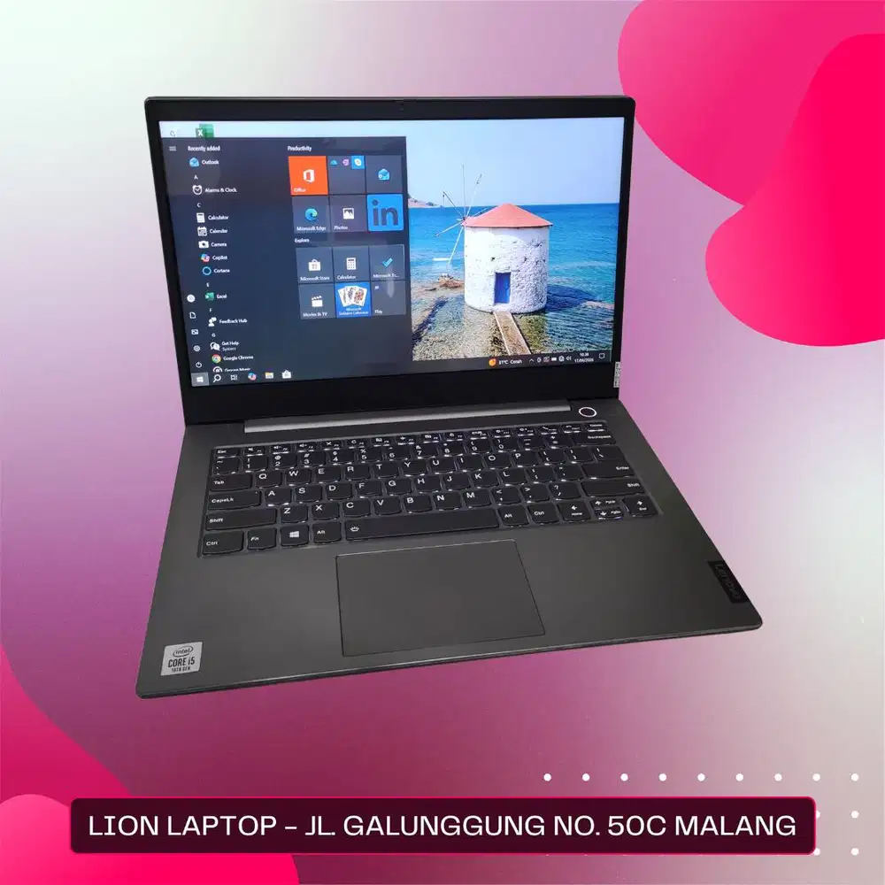Core i5 Gen 10 SSD 256GB Slim Lenovo Thinkbook 14-IML [24|06]