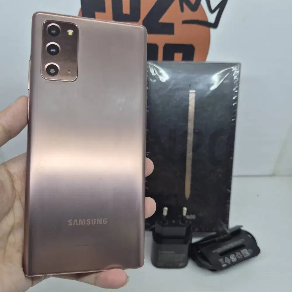Samsung Note 20 8/256GB Bronze Fullset NO MINUS MULUS