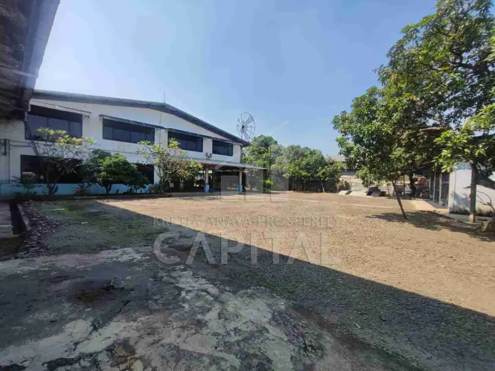 Ex Pabrik Tekstil di Zona Industri Tangerang, Siap Operasional