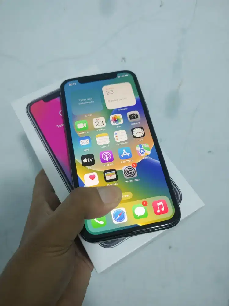 Iphone x 256 gb inter tetdaftar