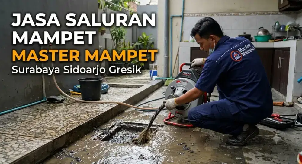 Sedot WC Saluran Selokan Got Wastafel Mampet Kuras Sumur Tandon Air