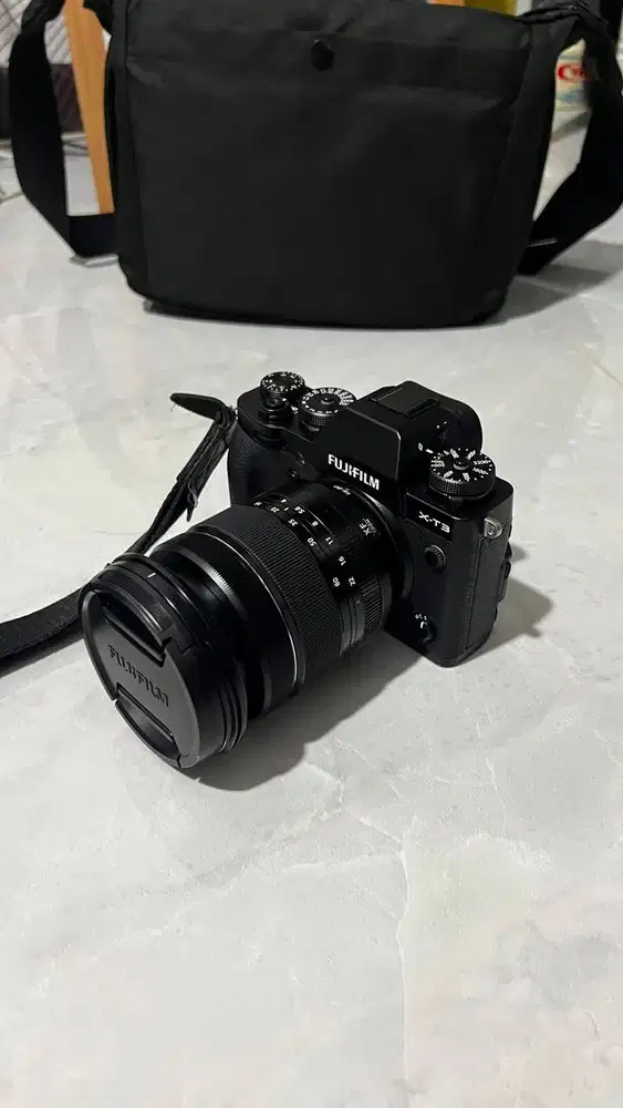 Kamera Mirrorless Fujifilm XT3 XT-3 + Lensa Fujinon 16-80mm NEGO