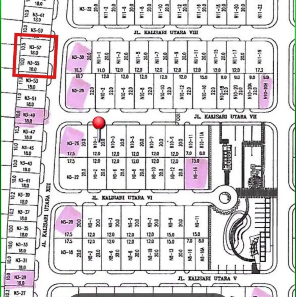 Dijual Murah Pol Tanah Kavling Siap Bangun di San Antonio Pakuwon City