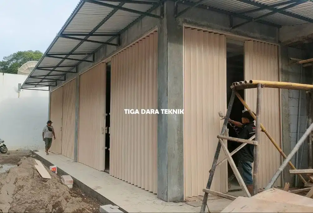 Folding Gate Anti Maling Custom | Kuat, Tebal, Harga Langsung Bengkel