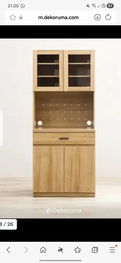 Heim Studio KIVA Kitchen Cupboard / RAK DAPUR