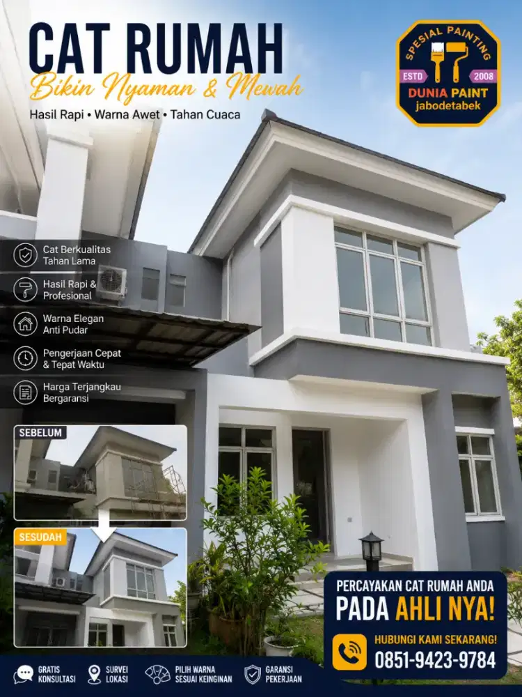 Spesial tukang Cat, finishing, & Renovasi