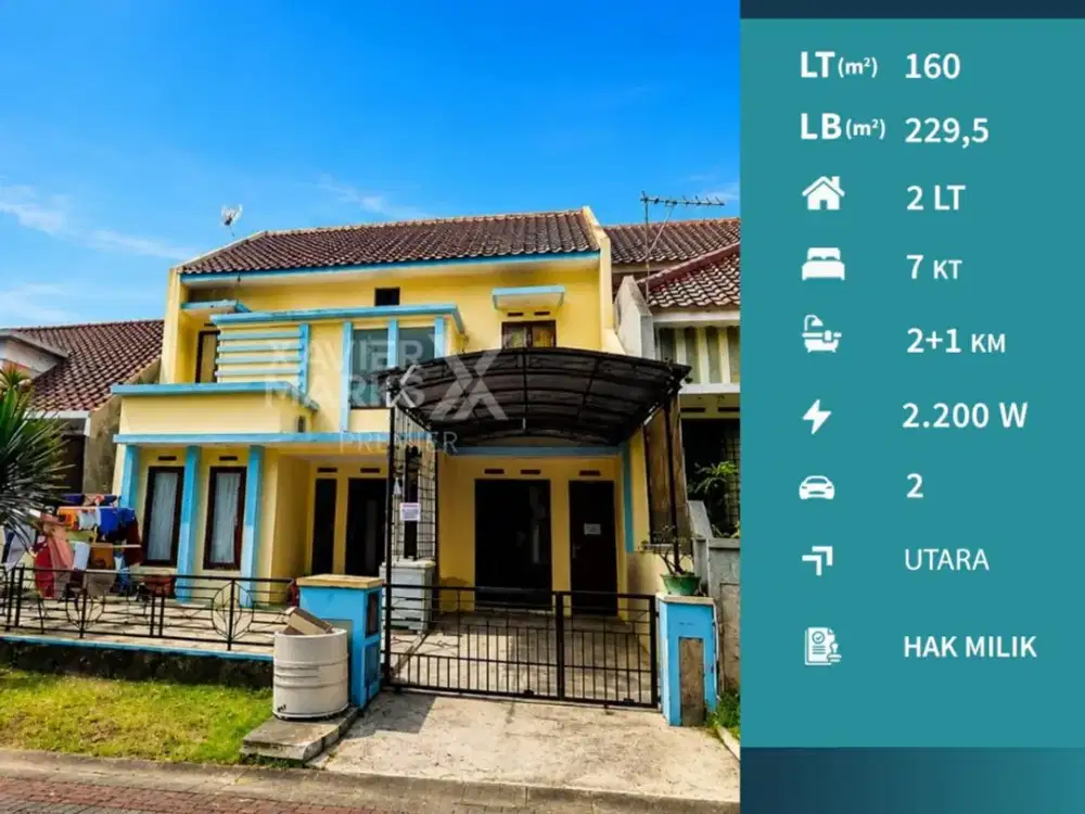 Dijual Rumah di Villa Puncak Tidar Malang Minimalis Turun Harga