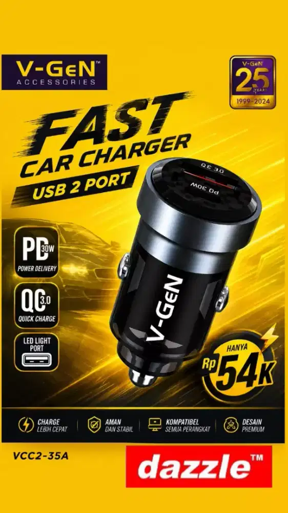 Saver vgen vcc2 35A black