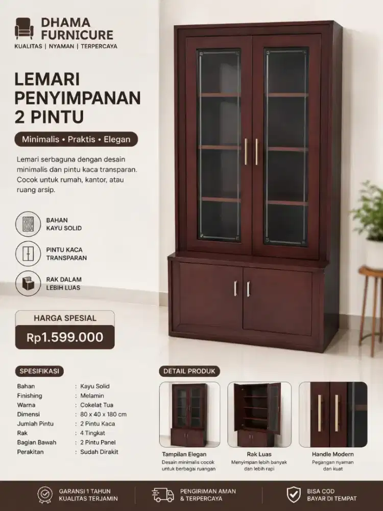 Lemari Penyimpanan murah Bekasi - Jakarta Timur
