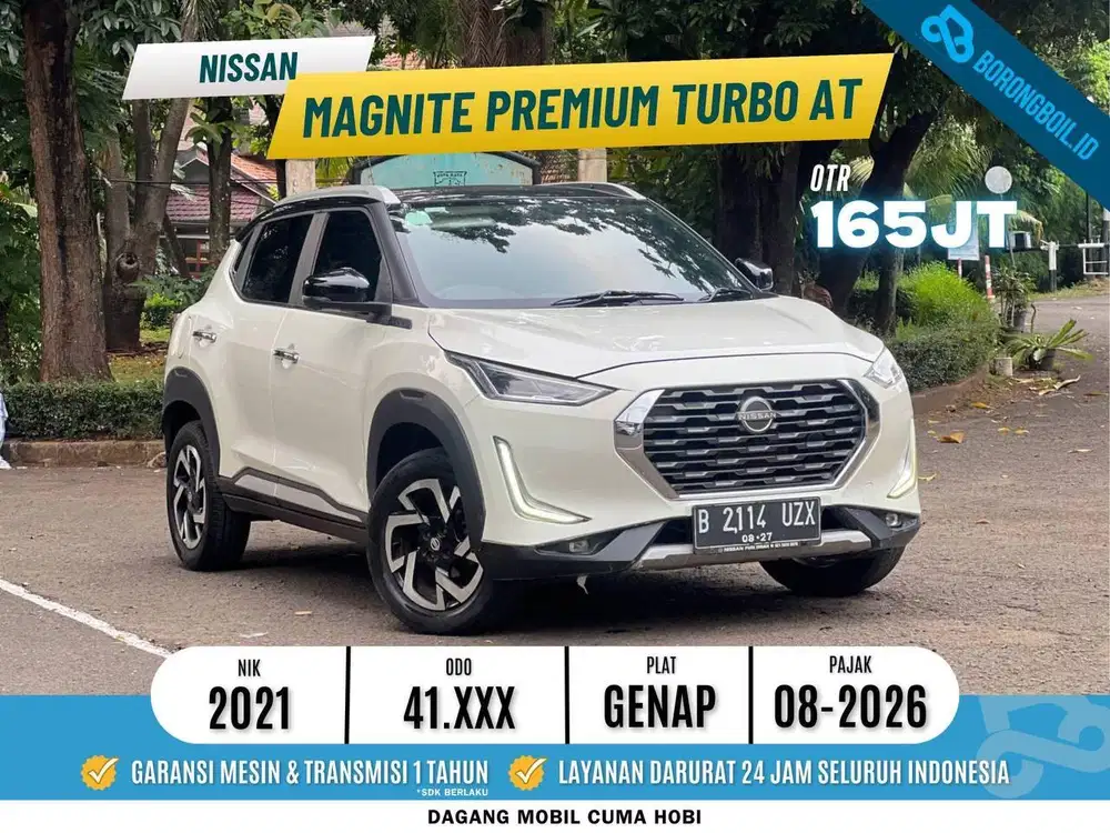NISSAN MAGNITE PREMIUM TURBO AT 2021 PUTIH