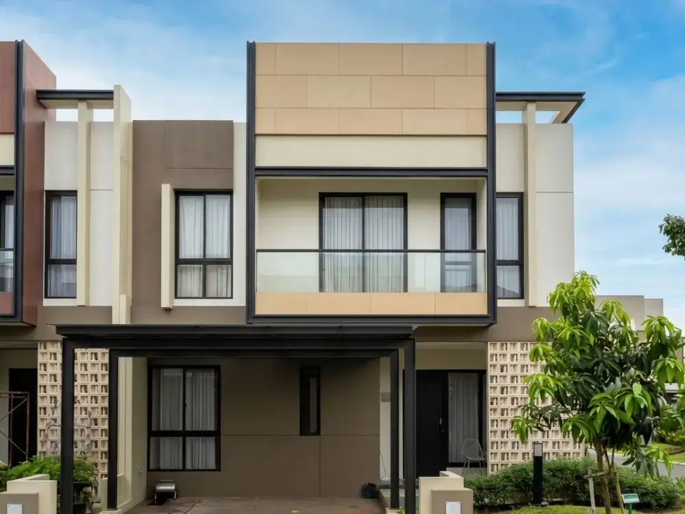Dijual Rumah Posisi Hoek Semi Furnish Symphonia Summarecon Serpong