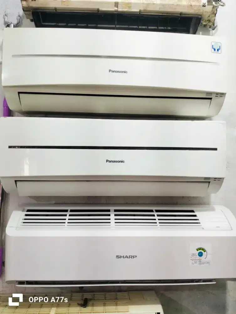 AC split panasonic 1/2 pk , mulus , normal dan dingin