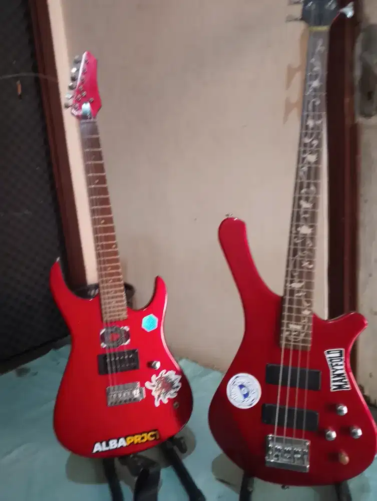 gitar electric dan bass