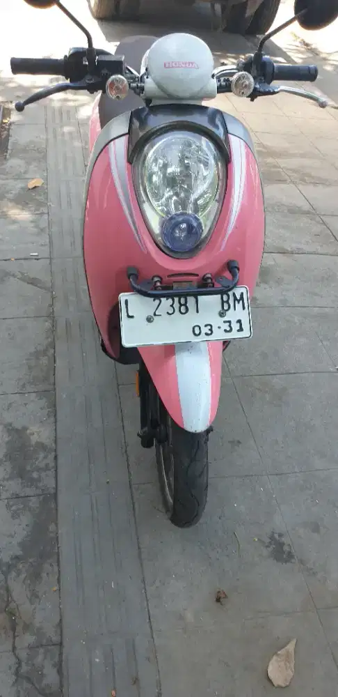 Scoopy th 2011 mulus pjk baru 03-2027 plat 2031