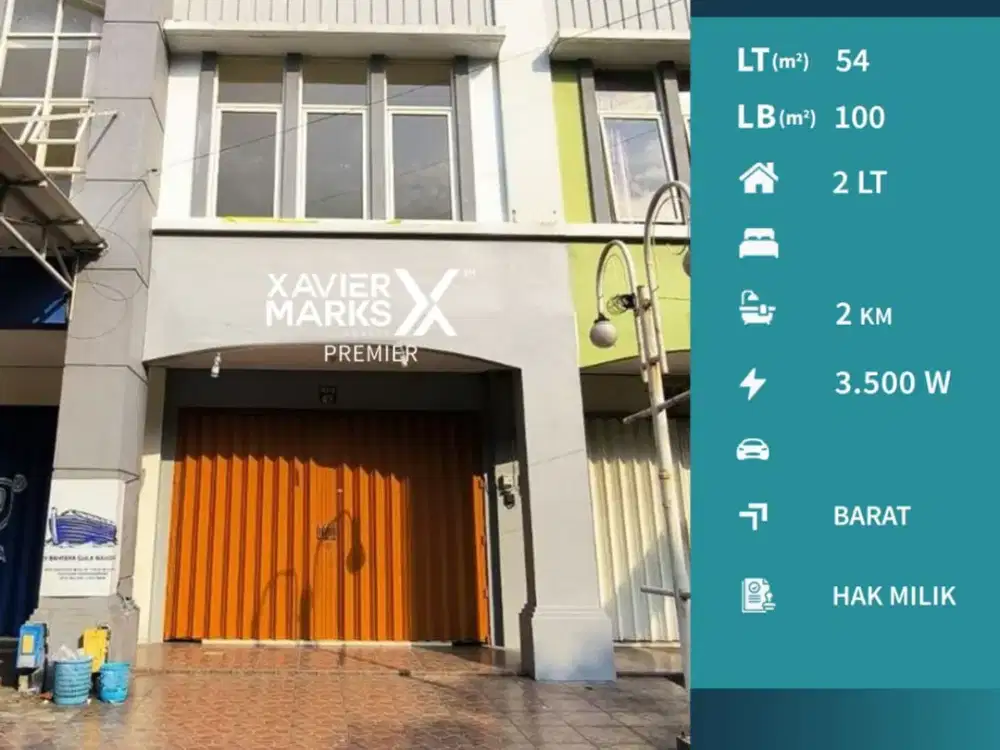 Dijual Ruko 2 Lantai Kawasan Bisnis di WOW Sawojajar Malang