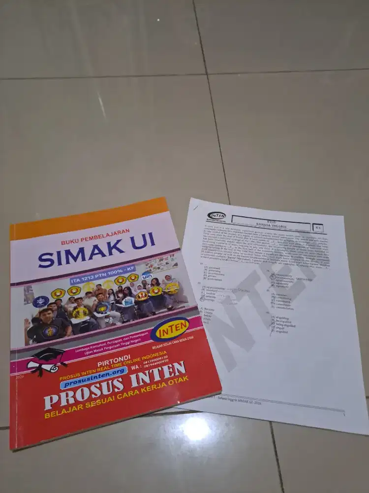 Prelove Buku Simak UI Inten