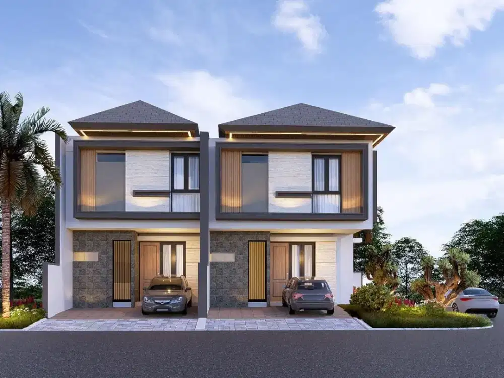 Taman pondok indah baru gress 2lt hrg 1Man
