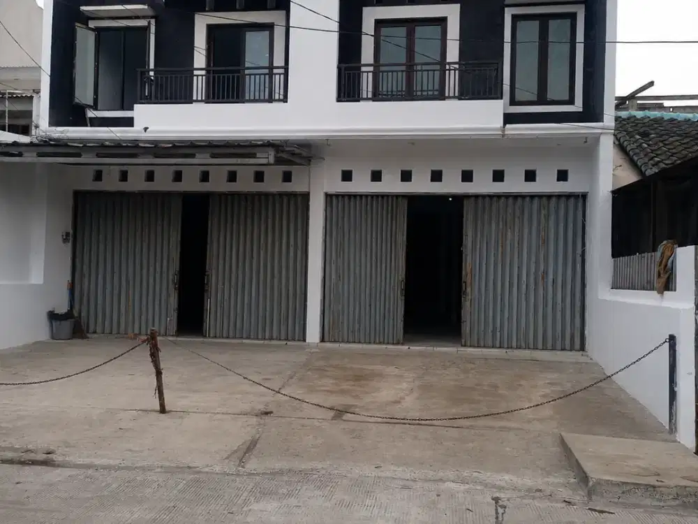 Ruko Ada 2 Unit di Harapan Indah, Cocok untuk Usaha dan Investasi Lokasi Ramai