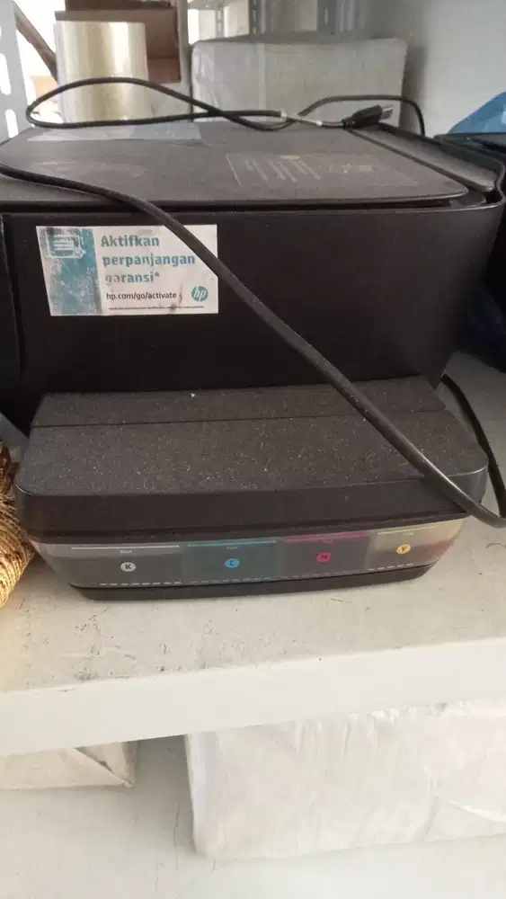 Second Printer Hp tank 315 Bekas Pakai Print Scan Fotocopy