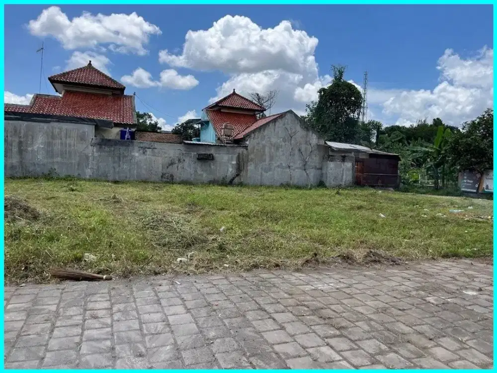 Dekat Pintu Tol Trihanggo Jual Tanah Jogja di Jl. Tegal Melati