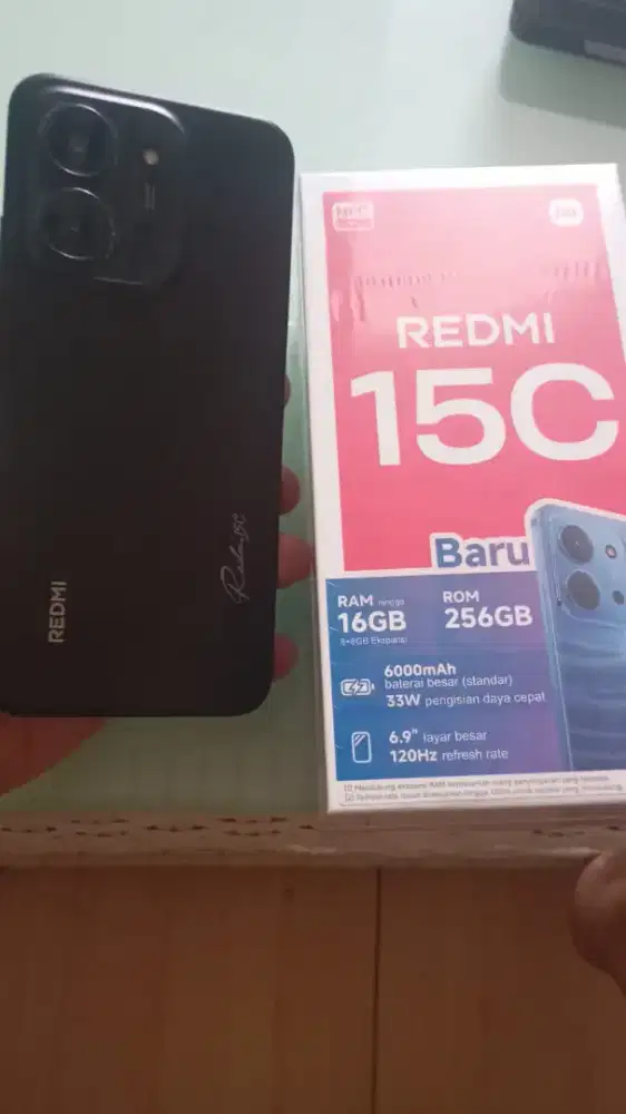 Redmi 15c 16/256Gb FullSet ORI Mulus