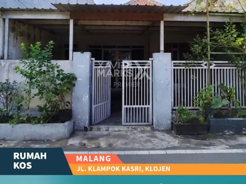 Dijual Rumah Kos Aktif Furnish Akses Mudah di Klampok Kasri Malang