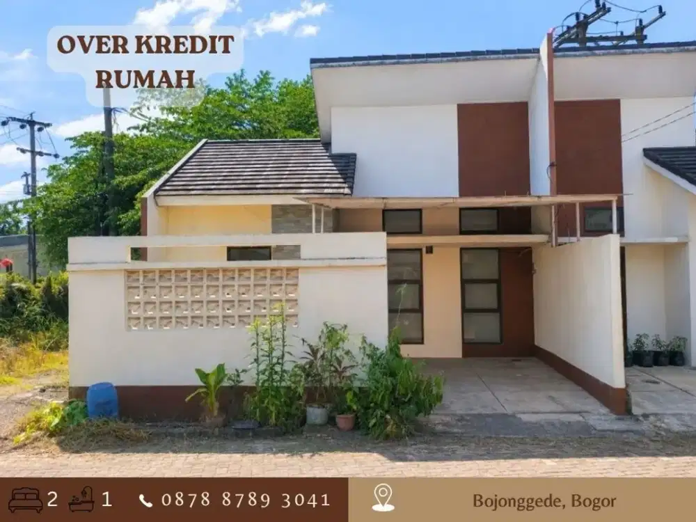 RUMAH MURAH 29JT The Andalusia Residence HOOK dijual Over Kredit