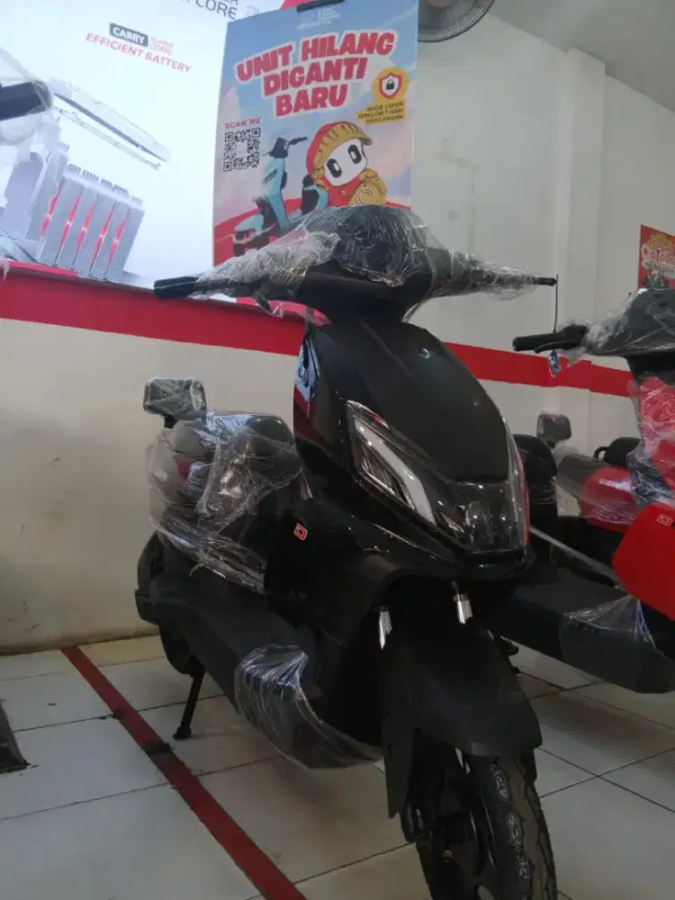 Sepeda listrik D66A BLACK