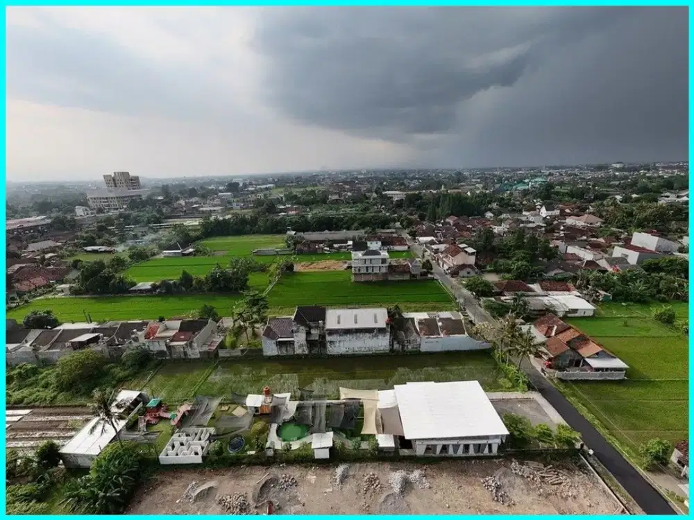 Dekat UMY Tanah Jogja di Gamping Mangku Jalan Aspal
