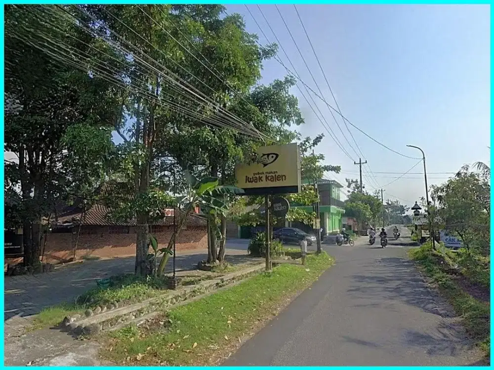 Sidokarto Godean Tanah Jogja SHM Untuk Rumah Dekat Polsek