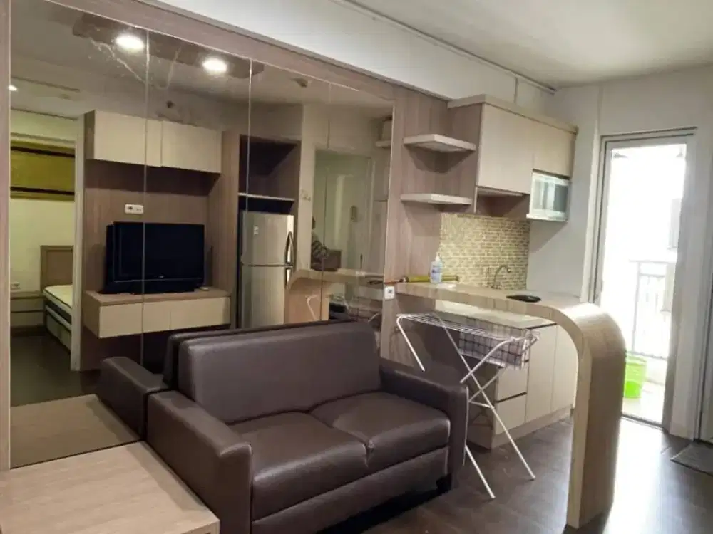 Dijual  BU 2BR Furnished - Tower Flamboyan - Bassura City - Sudah SHM