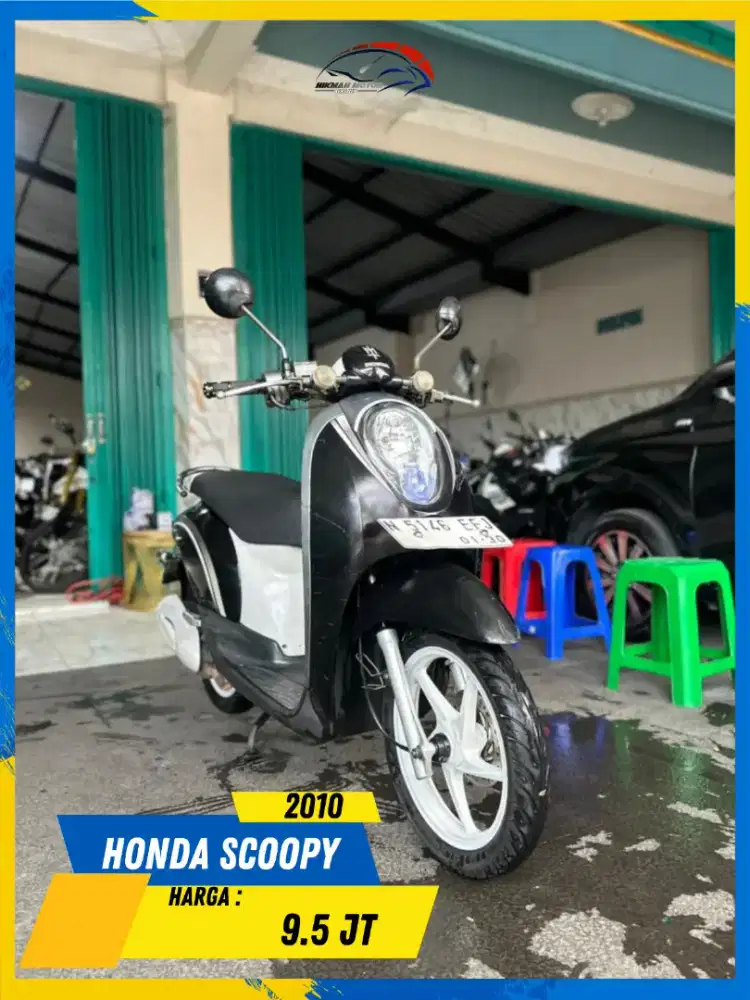 HONDA SCOOPY 2010 MURAH MERIAH BOSKU HIKMAH MOTOR KEPUH MALANG