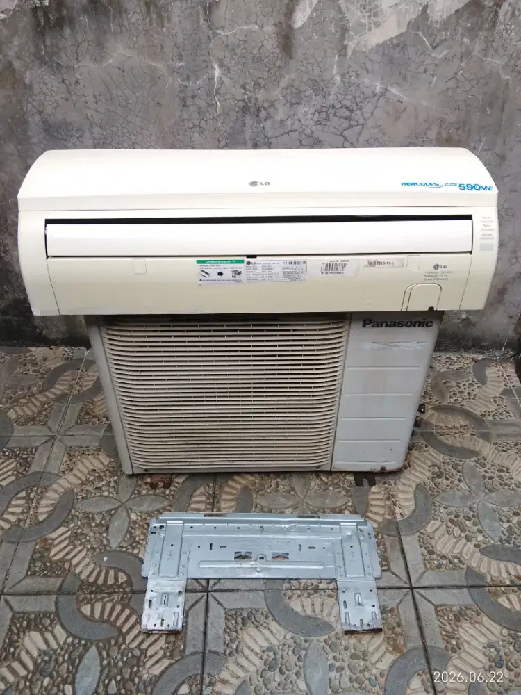 AC Sharp 3/4 PK R22 dan Outdoor Panasonic