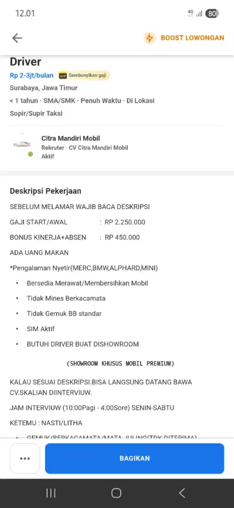 CITRA MANDIRI MOBIL