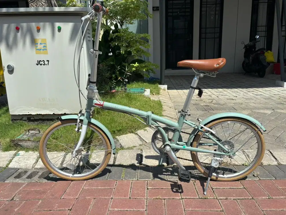 Sepeda Lipat London Taxi Light Green