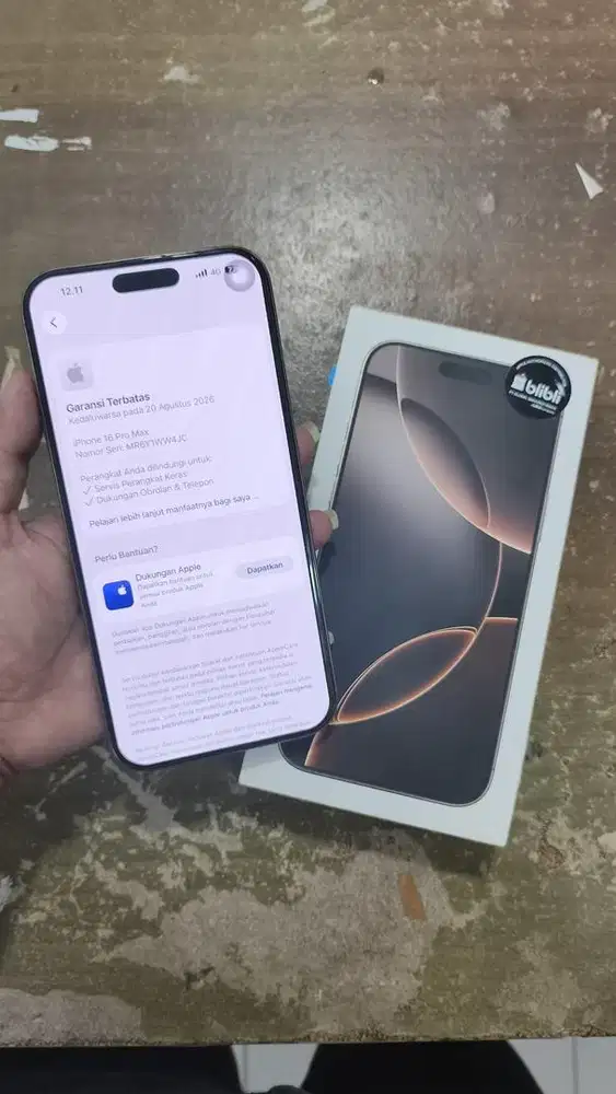 Iphone 16 pm 256gb