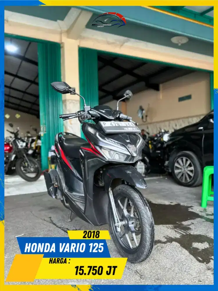 HONDA VARIO 125 2018 PLAT P MANTAP MASZEHH HIKMAH MOTOR KEPUH MALANG