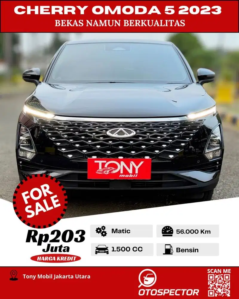 Chery Omoda Z AT 2023 Hitam