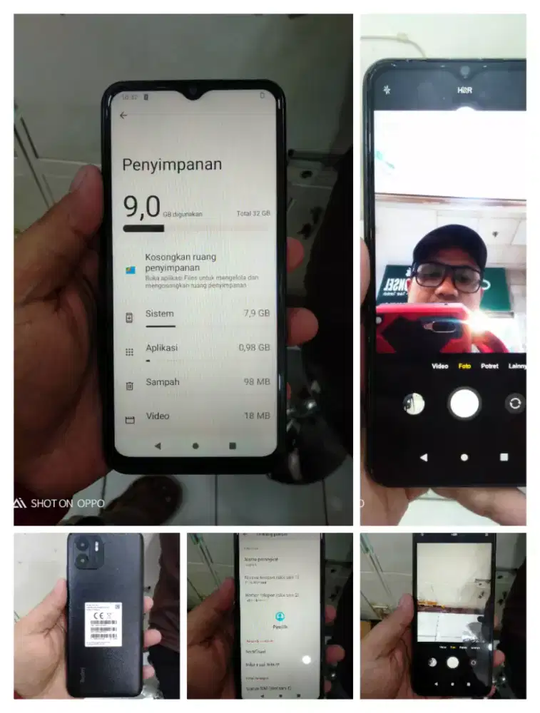Redmi A1 3/32GB komppit