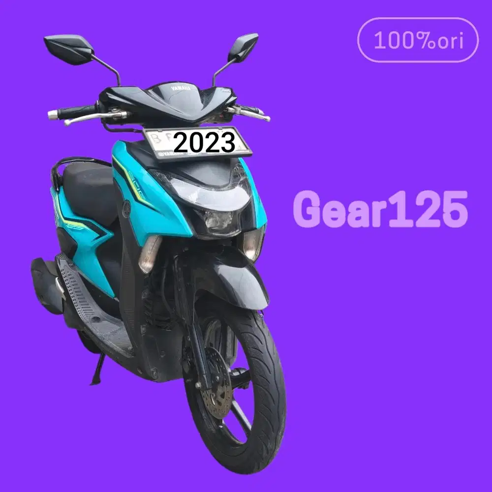 Dp 500rb‼️Yamaha Gear 125 (ktp daerah bs kredit) mio