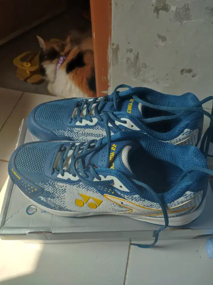 Jual sepatu badminton Yonex v-300 ukuran 45
