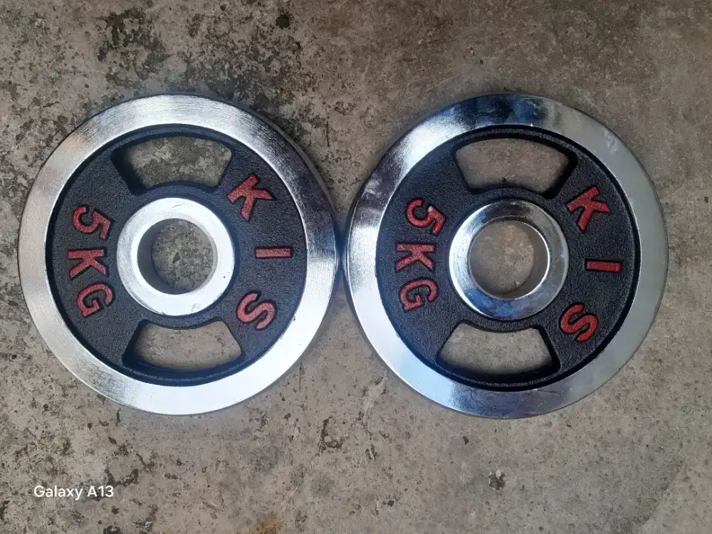 Plat besi dambel crome