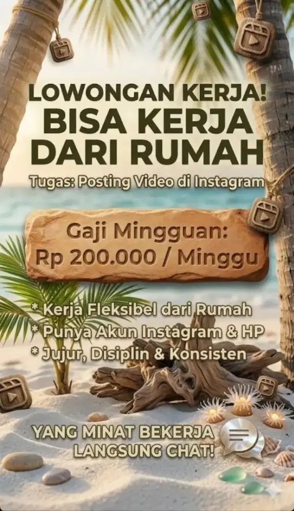 LOKER TIM INSTAGRAM
