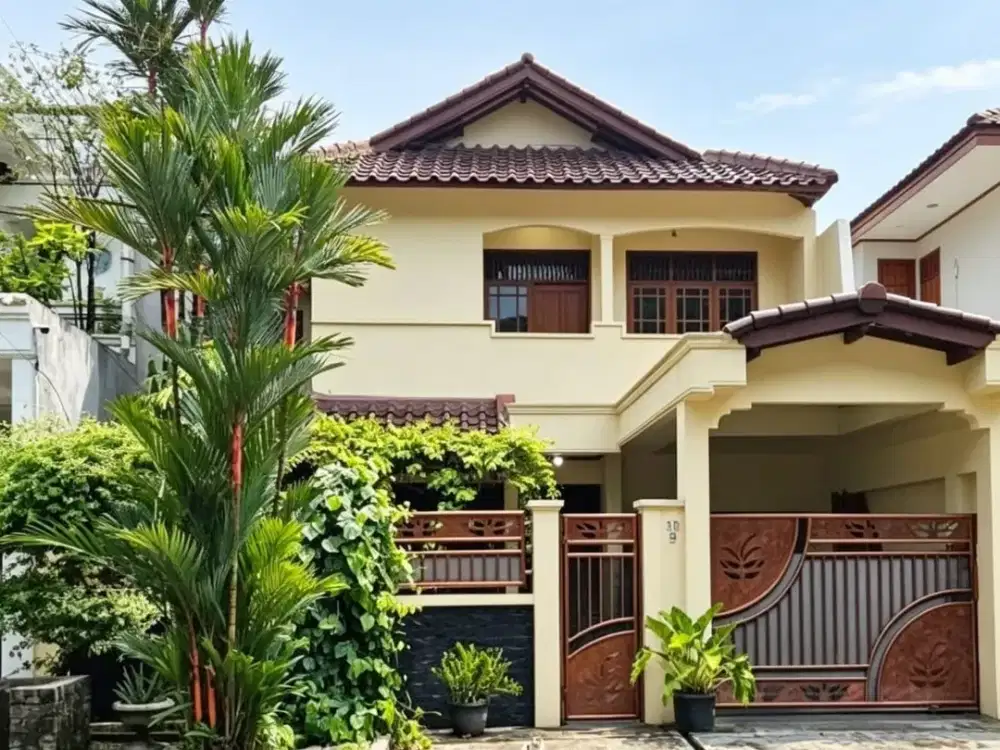 ZN126 Rumah 225 m2 di Komplek Nyaman Marinir Pondok Kelapa Jakarta Timur