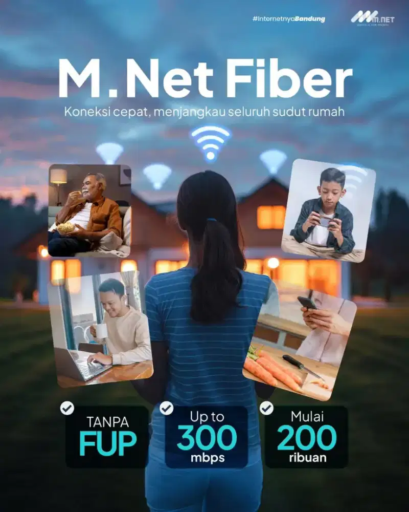 Internet Wifi Mnet Free Biaya Pemasangan