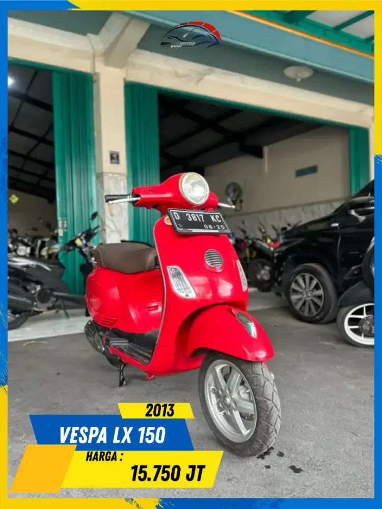 VESPA LX 150 2013 PLAT D MURAH POLL BOSSKU HIKMAH MOTOR KEPUH MALANG