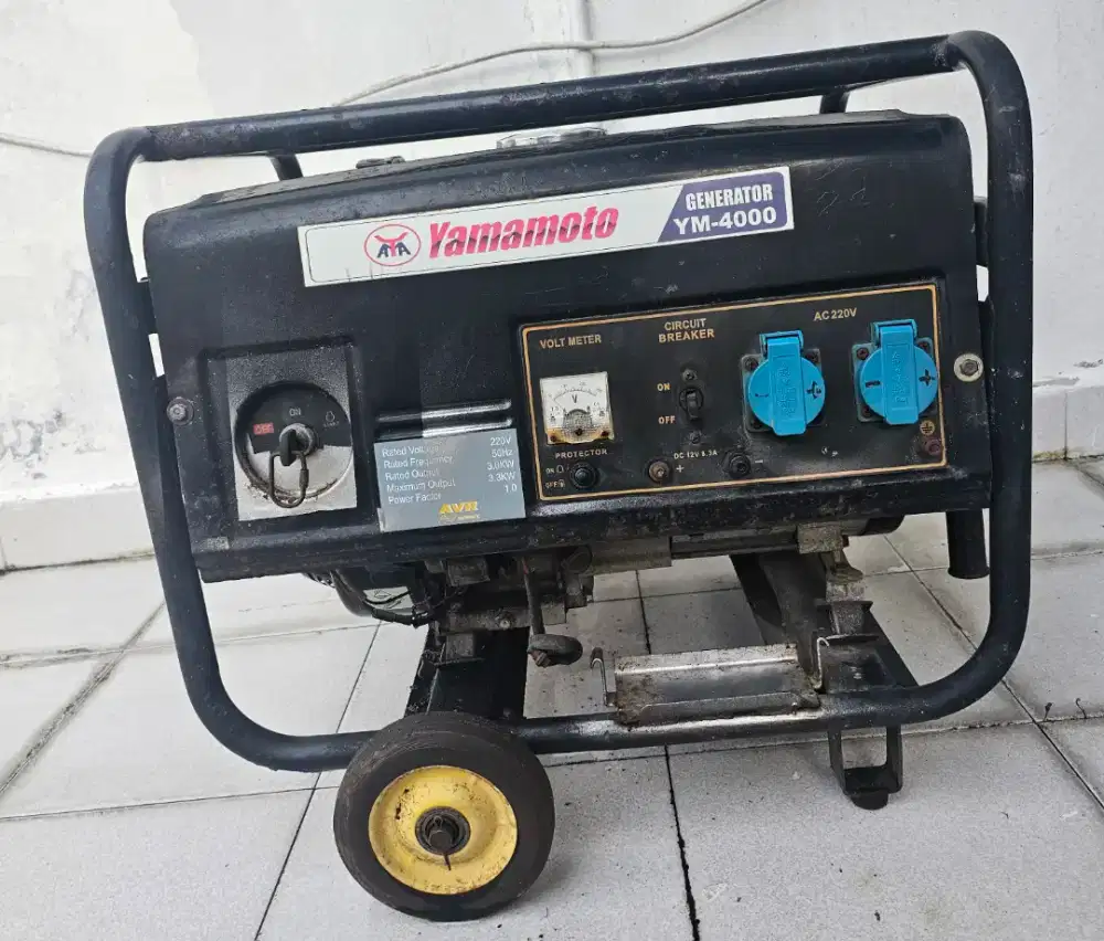 JUAL CEPAT GENSET YAMAMOTO GENERATOR YM-4000