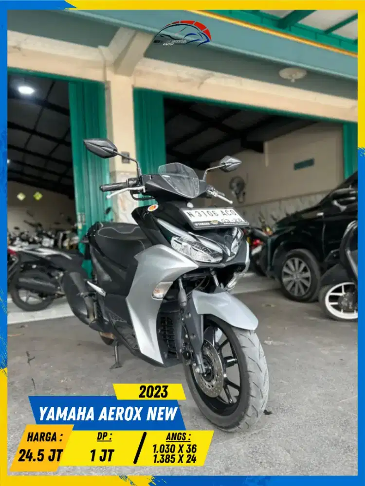 YAMAHA AEROX NEW 2023 NEGO TIPIS BOLOH HIKMAH MOTOR KEPUH MALANG