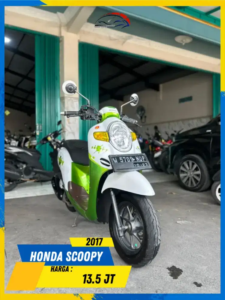 HONDA SCOOPY 2017 PLAT W READY MASZEHH HIKMAH MOTOR KEPUH MALANG