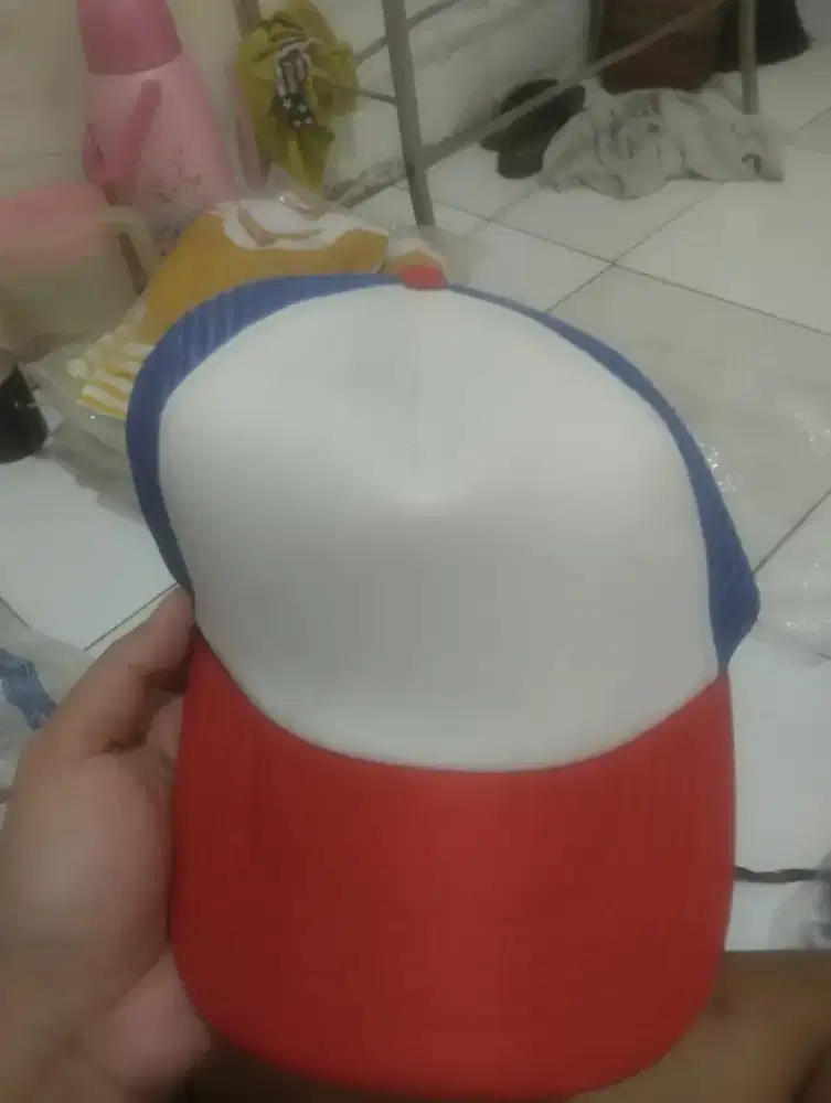 Topi truckers cuci gudang